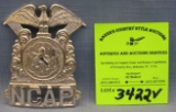 Vintage police badge