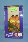 Vintage figural Garfield savings bank