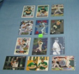 Collection of vint. Mark McGwire Baseball cards
