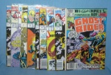 Group of vintage Marvel Ghost Rider comic books
