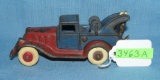 Early cast iron tow truck
