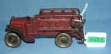 Antique cast iron ice delivery truck