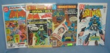 Group of vintage DC Batman comic books