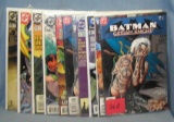 Group of Batman and Robin related comic books