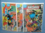 Group of vintage Batman comic books