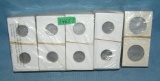 Large group of coin protective coin holders