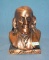 Benjaman Franklin figural cast metal bank