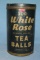 Antique White Rose tea tin