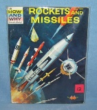 Rockets and missiles vintage space cover