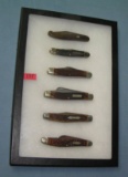 Collection of vintage pocket knives