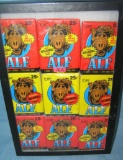 Collection of Alf unopened card packs
