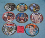 Basketball super star collector plates