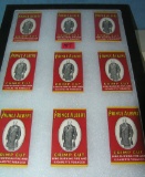 Prince Albert crimp cut advertising rolling paper packs