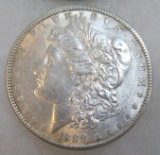 1889 Morgan silver dollar in very fine condition