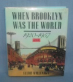 When Brooklyn was the World by Elliot Willensky