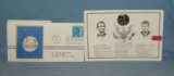 John F Kennedy coin with other collectibles
