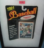 Don Mattingly and the NY Yankees baseball card game set