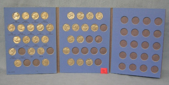 Jefferson nickel collection 1960's to 1980's