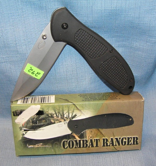 Combat ranger pocket knife mint in original box