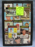Vintage baseball cards including rookies