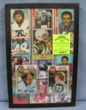 Collection of vintage all star football cards