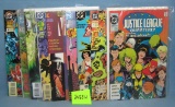 Group of vintage DC first edition comic books