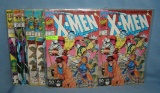 Collection of vintage Xmen comic books
