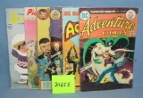 Group of early comic books