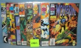 Marvel comic books includes Wolverine