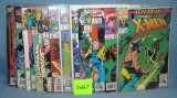 Large group of vintage Xmen comic books
