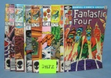 Group of vintage Marvel Fantastic 4 comic books