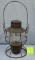 Antique Illinois Central Railroad lantern