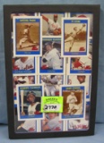 Collection of vintage style baseball cards