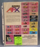 Vintage Aurora AFX model race car catalog