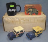 Vintage Avon Jeep vehicle collectibles