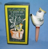 Weekend Willy porcelain watering moisture bird