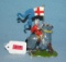 Britains hand painted Knights of Agin Court figure