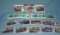 Antique cars collector's card set with original box
