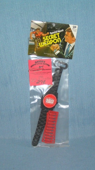 Special Agent secret weapon missile shooting wrist watch
