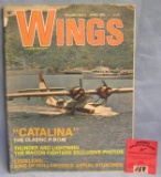 Vintage WINGS aviation magazine