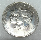 Charles and Lady Diana commemorative medallion