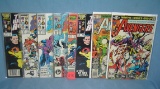 Group of vintage Marvel Avengers comic books