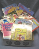 Box full of vintage children's books