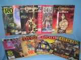 Collection of oversized comic books