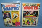 Pair of early DC comic books