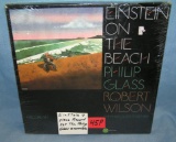 Einstein 4 piece record set Philip Glass Ensemble