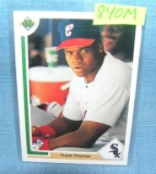 Vintage Frank Thomas rookie baseball card
