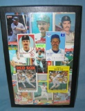 Collection of vintage Wade Boggs all star baseball cards