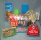 Box full of steel wool copper, cleaning products and more