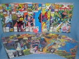 Large group of vintage Marvel, Xmen and related comic books